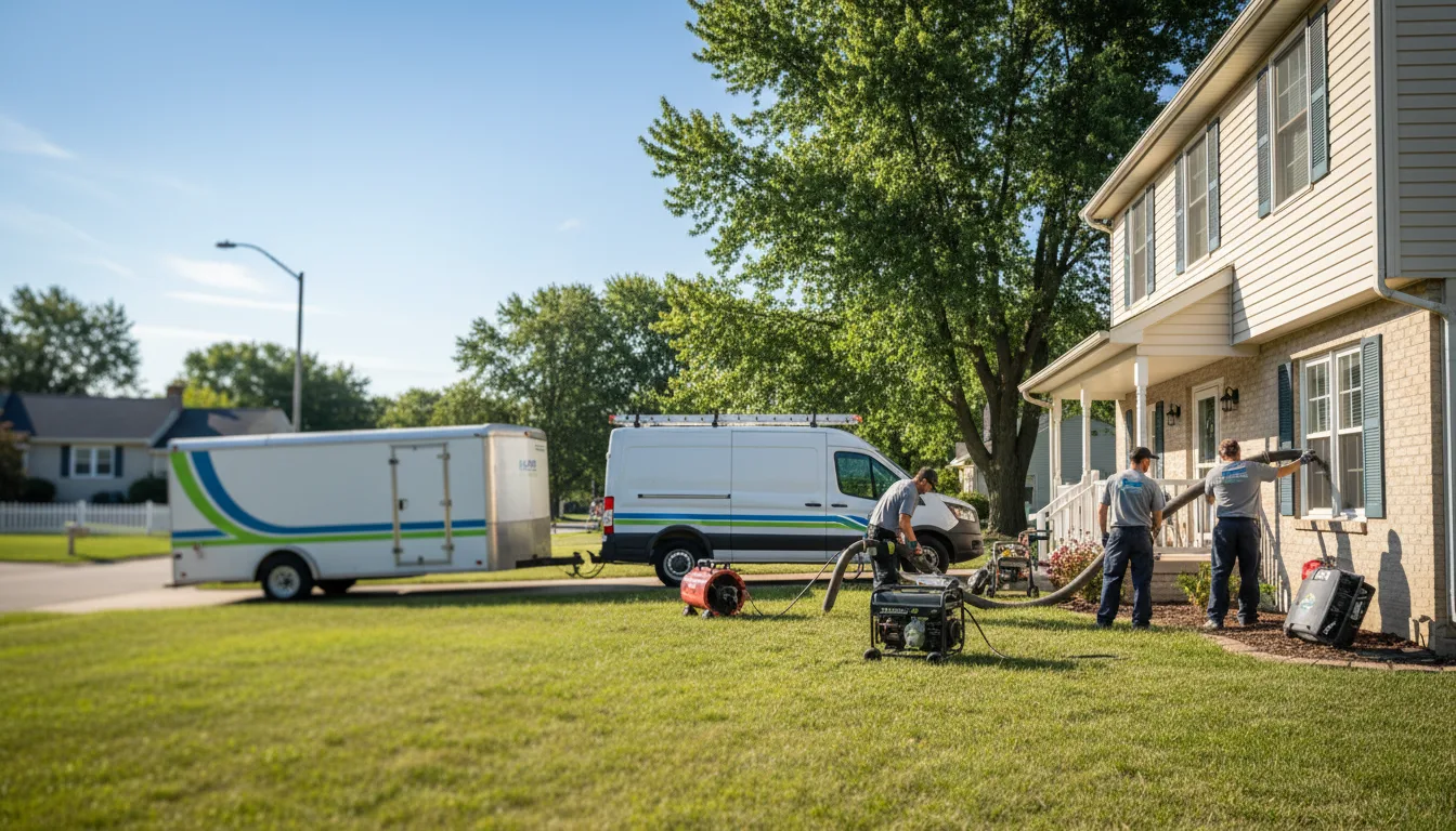 Flooded Basement Restoration And Cleanup With Repair in Funkstown, MD near me